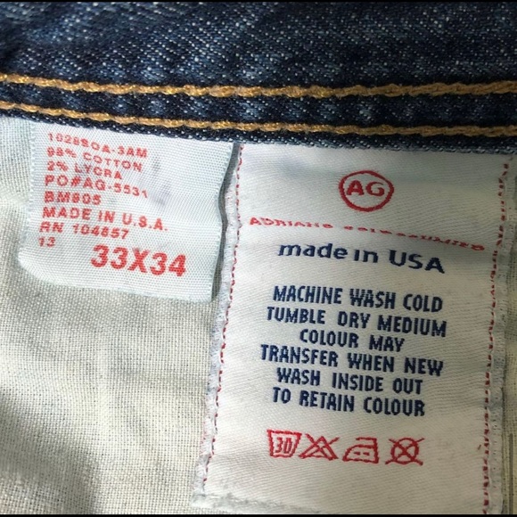 Adriano Goldschmied The Prime Jeans 33 x 34 - Picture 7 of 7